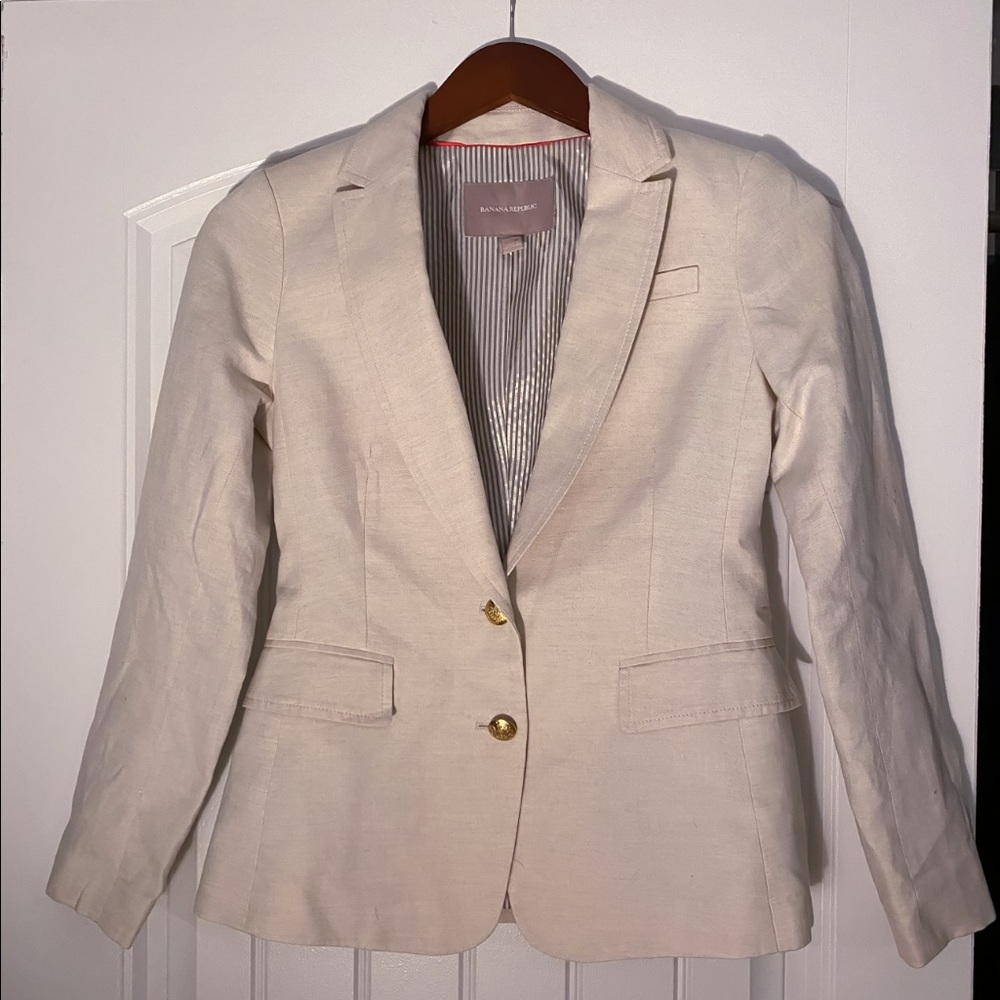 Banana Republic Women’s 0 Petite Blazer